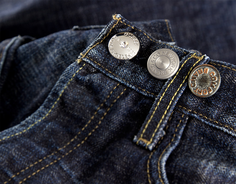 Metalbottoni No Impact jeans buttons