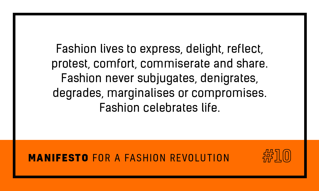 Sealand Signs Fashion Revolution Manifesto