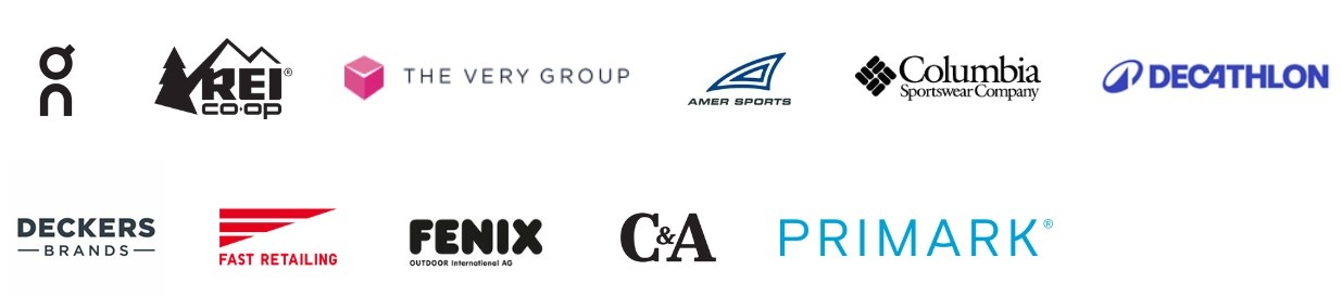 Brand partners supporting Climate Action Training++
